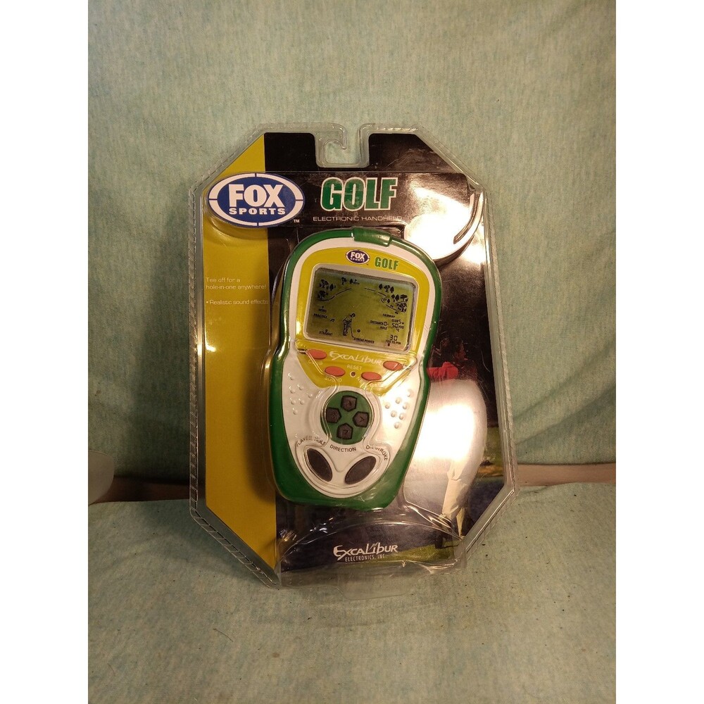 FOX SPORTS GOLF - ELECTRONIC HAND-HELD - NIP - 2007 EXCALIBUR